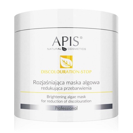 APIS Discolouration-Stop rozjaśniająca maska algowa redukujący przebarwienia 250g