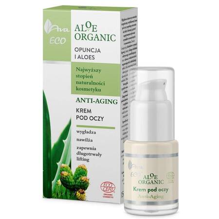 Aloe Organic krem pod oczy anti-aging 15ml