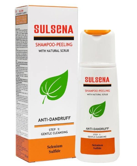 Anti-Dandruff przeciwłupieżowy szampon z naturalnym peelingiem 150ml
