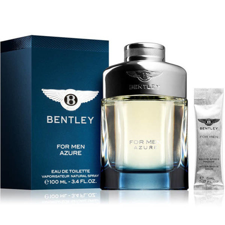 Bentley For Men Azure EDT 100ml + After Shave Balm 5ml