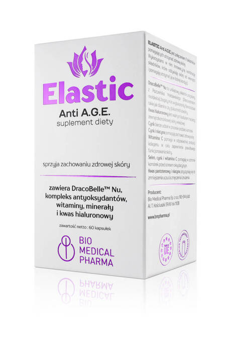 Bio Medical Pharma ELASTIC Anti A.G.E. 60 kapsułek