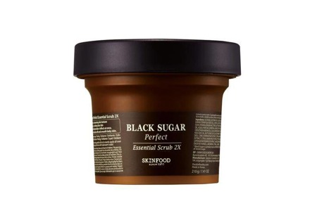 Black Sugar Perfect Essential Scrub 2X peeling do twarzy z nierafinowanym cukrem trzcinowym 210g