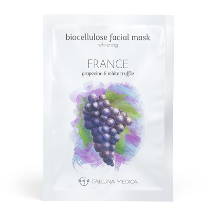 CALLUNA MEDICA France Whitening Biocellulose Facial Mask Grapevine & White Truffle 12ml