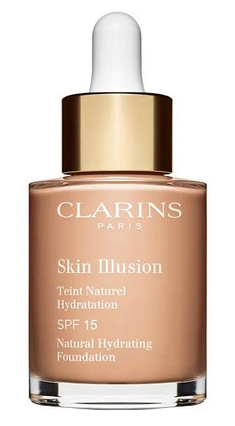 CLARINS Skin Illusion Natural Hydrating Foundation 107 Beige SPF15 30ml