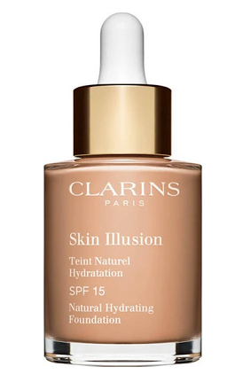 CLARINS Skin Illusion Natural Hydrating Foundation 109 Wheat SPF15 30ml