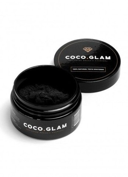 COCO GLAM Activated Organic Charcoal 100% Natural Teeth Whitener 30g