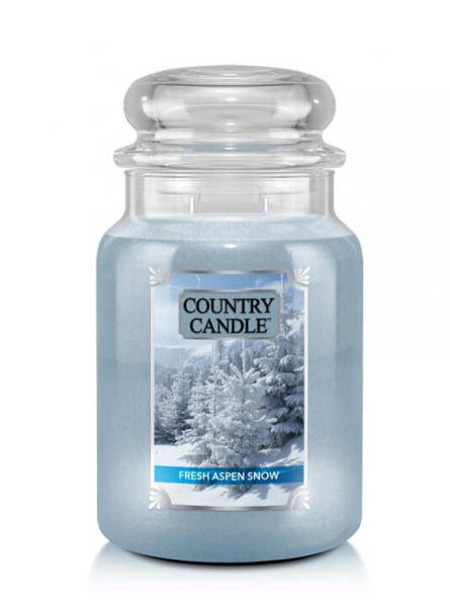 COUNTRY CANDLE Fresh Aspen Snow 680g