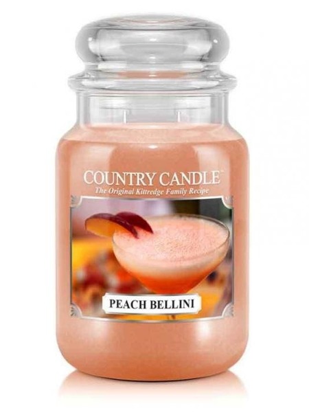 COUNTRY CANDLE Peach Bellini 652g