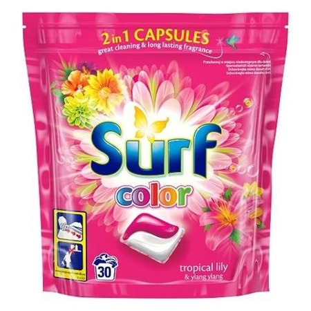 Color Tropical Lily & Ylang Ylang kapsułki do prania do koloru 30szt