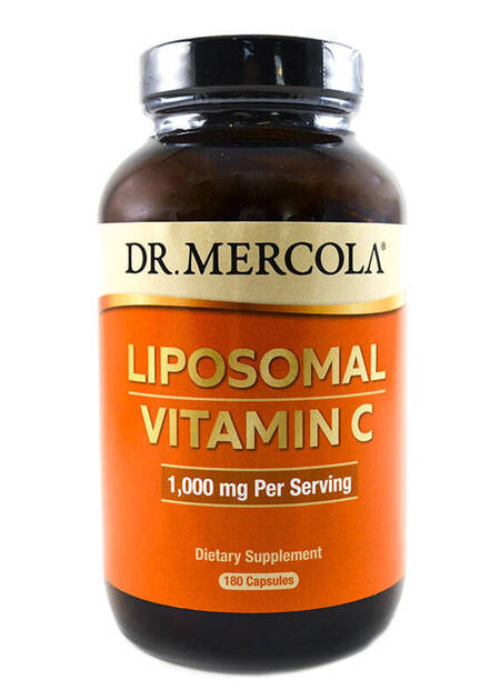 Dr. Mercola Liposomalna Witamina C 1000 mg 180 kapsułek