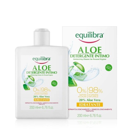 EQUILIBRA Aloe Moisturizing Cleanser For Personal Hygiene Aloe Vera 200ml