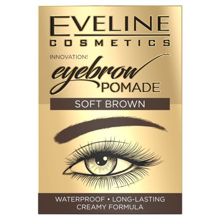 EVELINE Eyebrow Pomade Soft Brown 4g