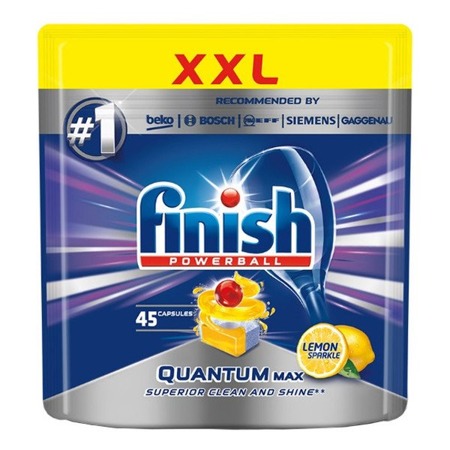 FINISH Powerball Quantum Max Lemon Sparkle 45szt