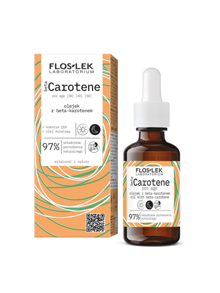 FLOSLEK Beta Carotene Oil olejek z beta-karotenem 30ml