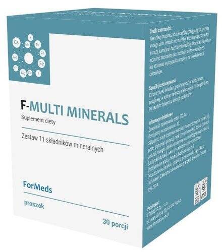 ForMeds F-Multi Minerals zestaw 11 składników mineralnych