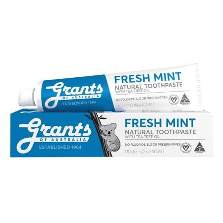Fresh Mint Natural Toothpaste naturalna odświeżająca pasta do zębów bez fluoru 110g