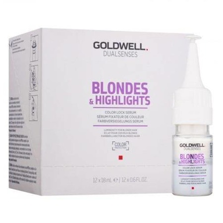 Goldwell Dualsenses Blondes&Highlights Color Lock Serum serum do włosów farbowanych 12x18ml