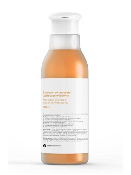 Horsetail Enriched With Biotin Shampoo szampon ze skrzypem wzbogacony biotyną 250ml