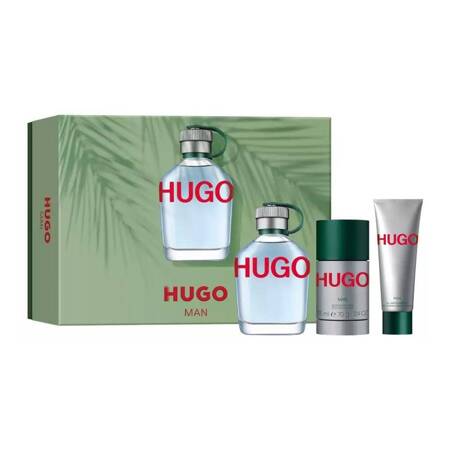 Hugo Boss Hugo Man edt 125ml + sztyft 75ml + żel pod prysznic 50ml