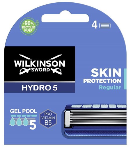 Hydro 5 Skin Protection Regular zapasowe ostrza do maszynki do golenia dla mężczyzn 4szt