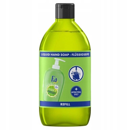 Hygiene & Fresh Lime Scent Liquid Soap mydło w płynie o właściwościach antybakteryjnych zapas 385ml