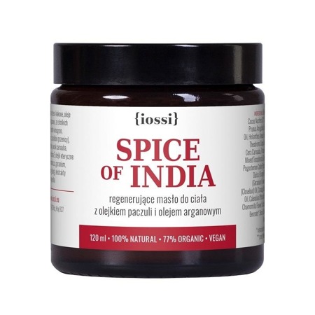 IOSSI Spice of India regenerujące masło do ciała 120ml