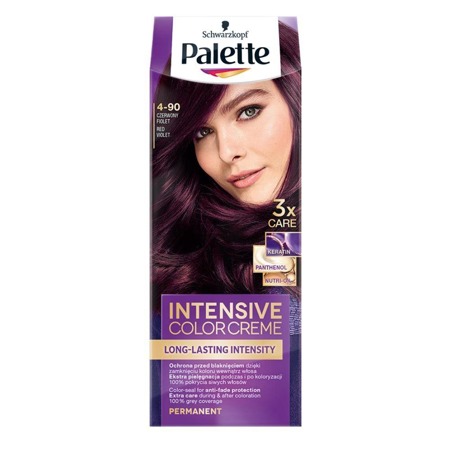Intensive Color Creme Elle Favorites farba do włosów w kremie 4-90 Czerwony Fiolet