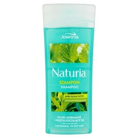 Joanna Naturia szampon do włosów normalnych i przetłuszczających się Pokrzywa i Zielona Herbata 100ml