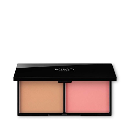KIKO MILANO Smart Blush And Bronzer Palette 02 Biscuit And Coral 12g