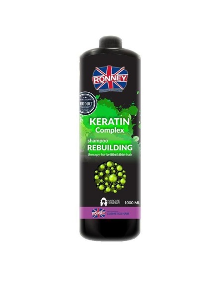 Keratin Complex Professional Shampoo Rebuilding odbudowujący szampon do włosów suchych i łamliwych 1000ml