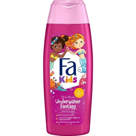 Kids Mermaid Shower Gel & Shampoo szampon i żel pod prysznic dla dzieci 250ml