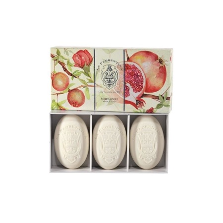 LA FLORENTINA Hand Soap Pomegranate 3x150g