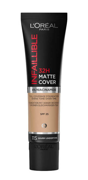 L'OREAL Infallible 24H Matte Cover Foundation 115 30ml