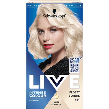 Live Intense Colour farba do włosów B11 Frosty Blonde