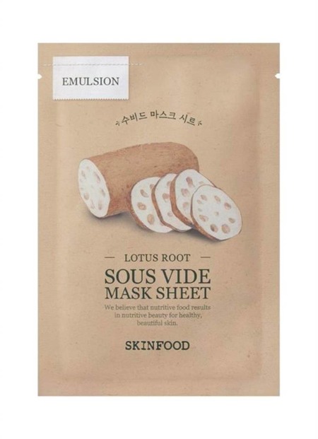 Lotus Root Sous Vide Mask Sheet odżywcza maseczka w płachcie 20g
