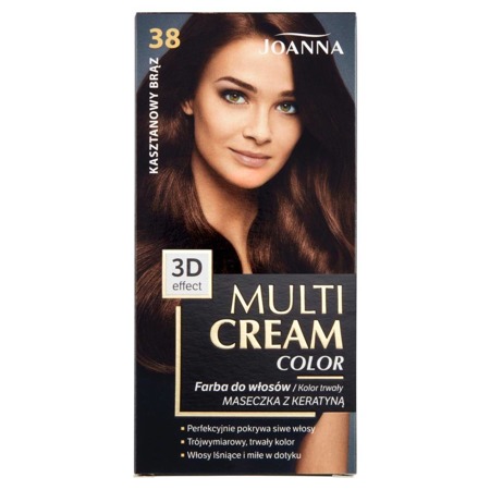 Multi Cream Color farba do włosów 38 Kasztanowy Brąz