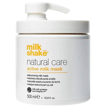 Natural Care Active Milk Mask mleczna maska restrukturyzująca do włosów suchych i zniszczonych 500ml