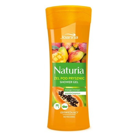 Naturia Refreshing Shower Gel odświeżający żel pod prysznic Mango & Papaja 300ml