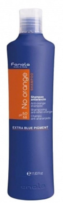 No Orange Anti-Orange Shampoo szampon niwelujący miedziane odcienie do włosów ciemnych farbowanych 350ml