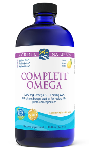 Nordic Naturals Complete Omega z GLA 473 ml o smaku cytrynowym