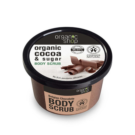 ORGANIC SHOP Organic Cocoa & Sugar Body Scrub 250ml
