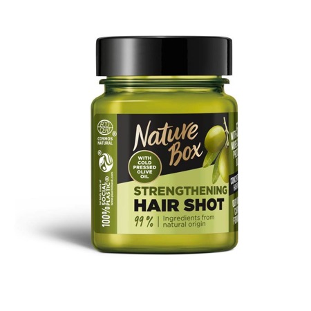 Olive Oil Hair Shot wzmacniająca maska do włosów z olejem z oliwek 60ml