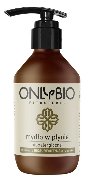 OnlyBio Fitosterol hipoalergiczne mydło w płynie z olejem z rzepaku pompka 250ml