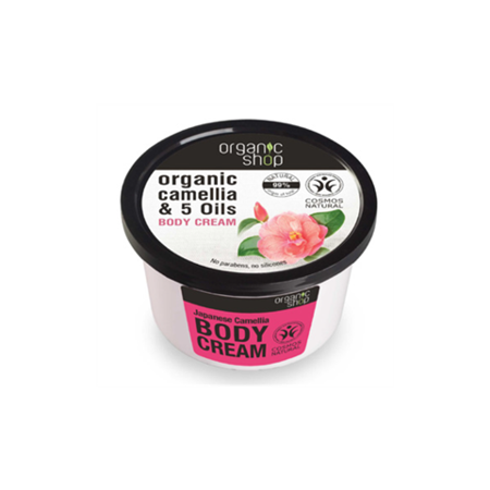 Organic Camellia & 5 Oils Body Cream krem do ciała Japońska Kamelia 250ml