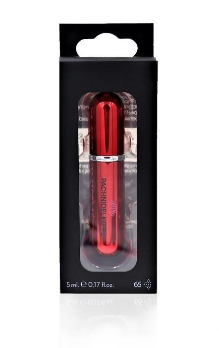 Pachnidelko Atomizer podróżny do perfum - perfumetka czerwona 5ml