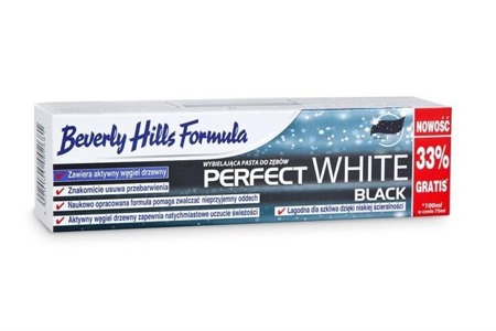 Perfect White Black czarna pasta do zębów 100ml