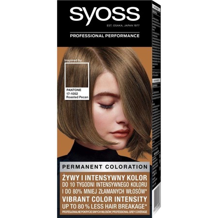 Permanent Coloration Pantone farba do włosów trwale koloryzująca 6-66 Prażony Orzech