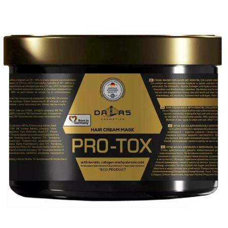 Pro-Tox maska do włosów cienkich i łamliwych z rozdwojonymi końcówkami 500g