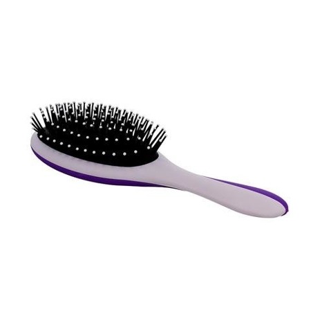 Professional Hair Brush With Magnetic Mirror szczotka do włosów z magnetycznym lusterkiem Grey-Indigo