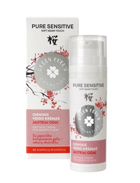 Pure Sensitive Day Face Cream krem na dzień cera wrażliwa Sakura 50ml